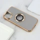 قاب ژله ای مگ سیف Berlia آیفون iPhone 13 / 14 دور براق