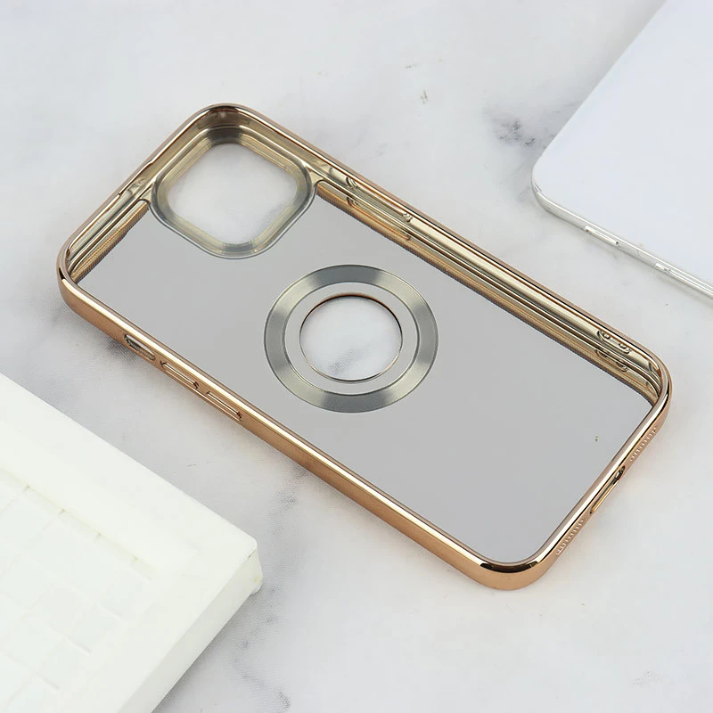 قاب ژله ای مگ سیف Berlia آیفون iPhone 13 / 14 دور براق