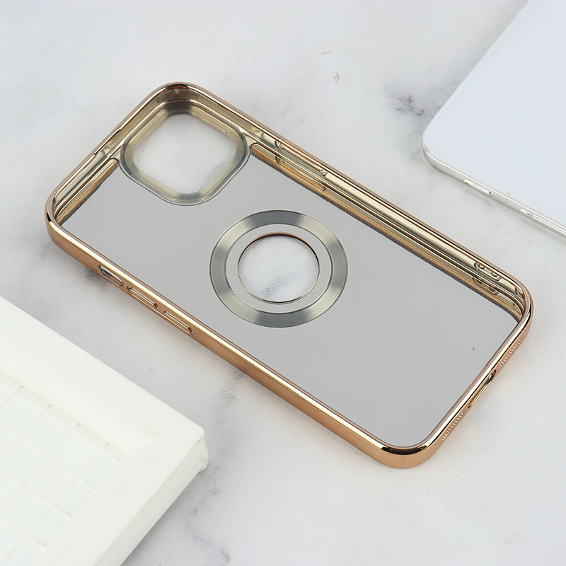 قاب ژله ای مگ سیف Berlia آیفون iPhone 13 / 14 دور براق