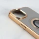 قاب ژله ای مگ سیف Berlia آیفون iPhone 13 / 14 دور براق