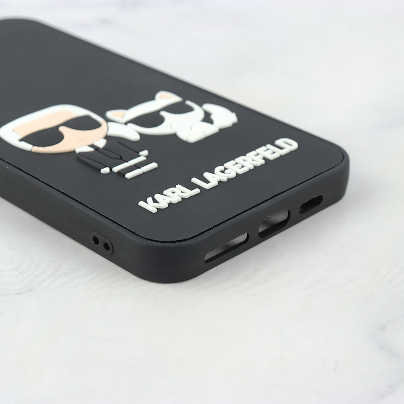 قاب Casetify آیفون iPhone 11 Pro Max طرح Karl Lagerfeld برجسته