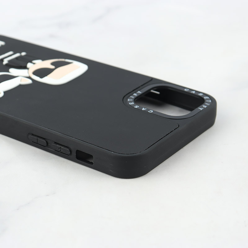 قاب Casetify آیفون iPhone 11 Pro Max طرح Karl Lagerfeld برجسته