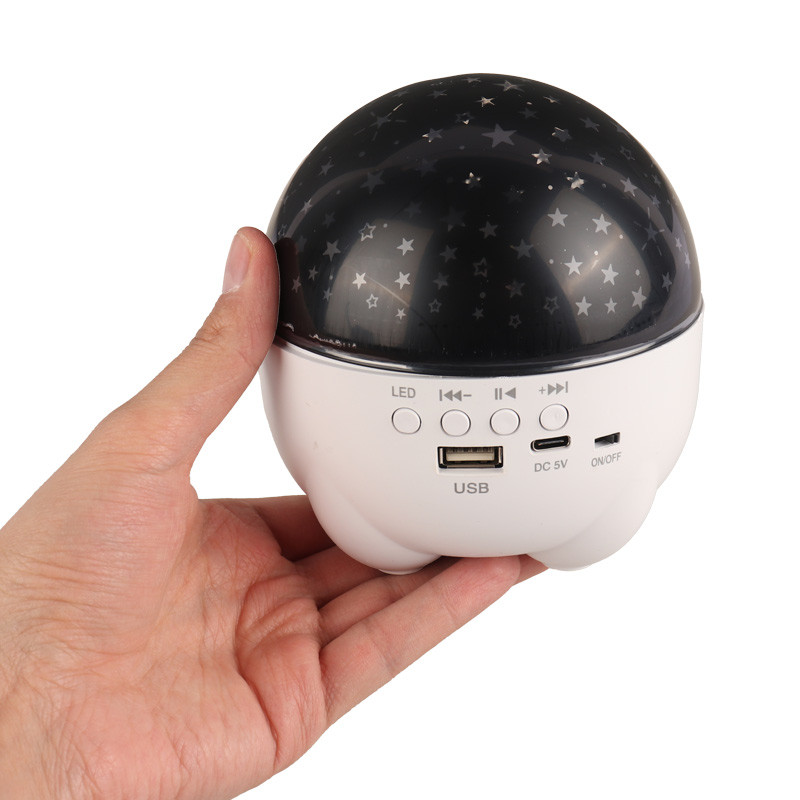 چراغ رقص نور اسپیکر دار بلوتوثی LT-750