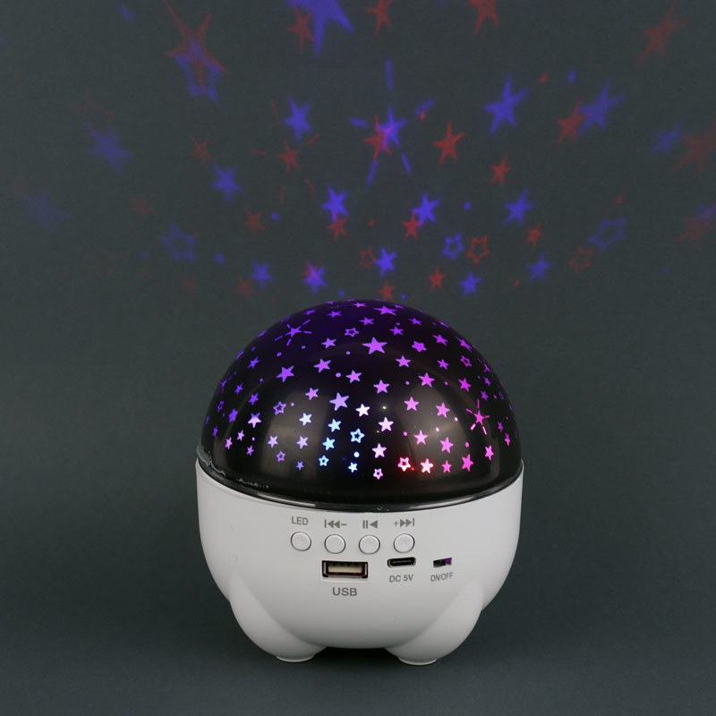 چراغ رقص نور اسپیکر دار بلوتوثی LT-750