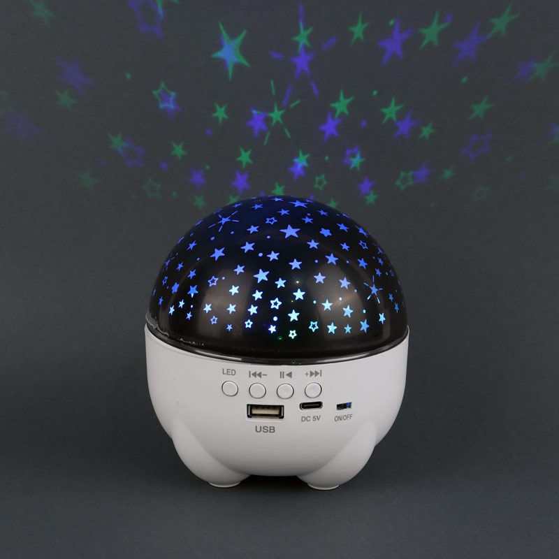چراغ رقص نور اسپیکر دار بلوتوثی LT-750