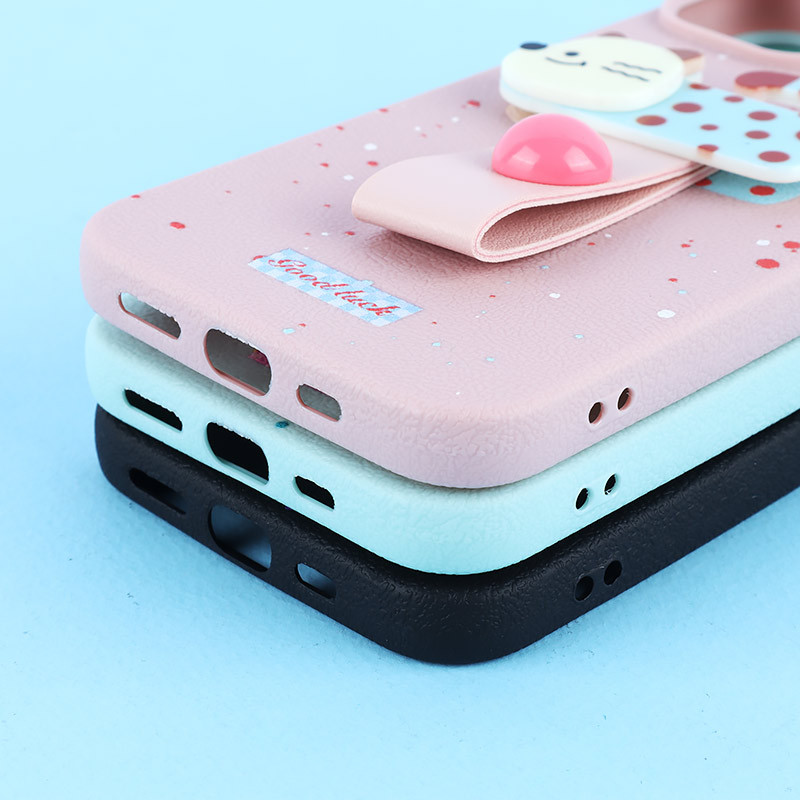 قاب ژله ای آیفون iPhone 13 / 14 هولدردار فانتزی