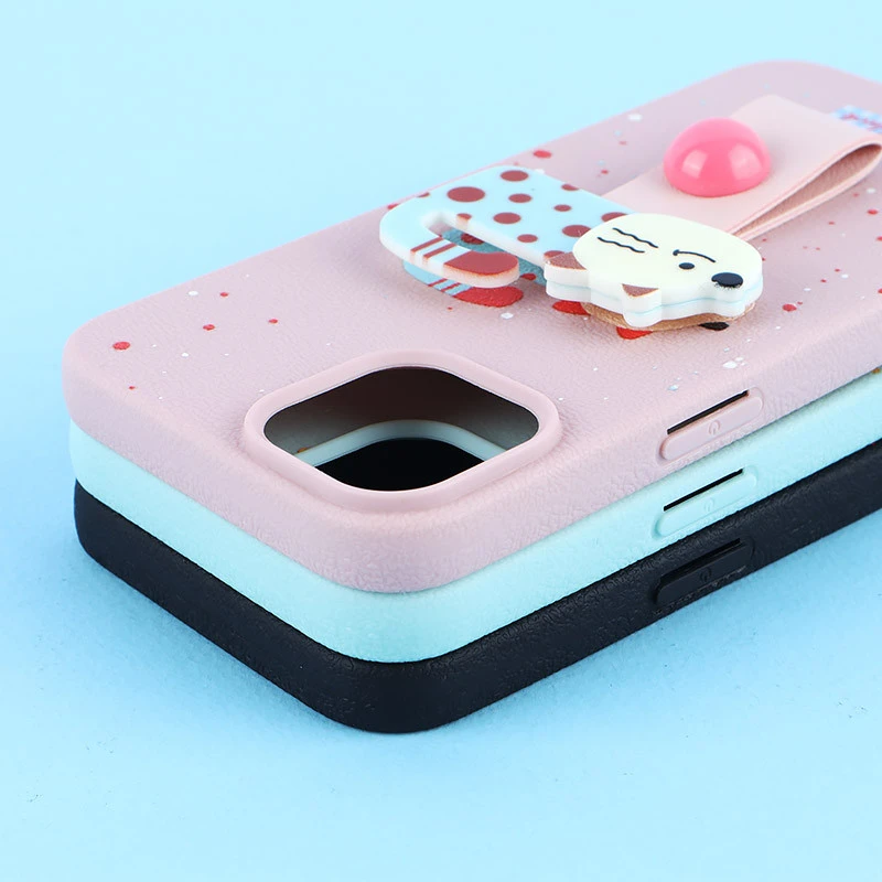 قاب ژله ای آیفون iPhone 13 / 14 هولدردار فانتزی