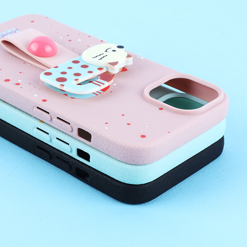 قاب ژله ای آیفون iPhone 13 / 14 هولدردار فانتزی