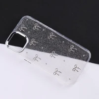 قاب اکلیلی آیفون iPhone 13 / 14 طرح پاپیون دور محافظ متال