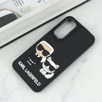 قاب Casetify سامسونگ Galaxy S23 FE 5G طرح Karl Lagerfeld برجسته