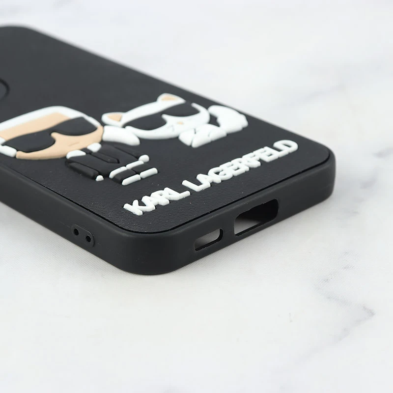 قاب Casetify سامسونگ Galaxy S23 FE 5G طرح Karl Lagerfeld برجسته