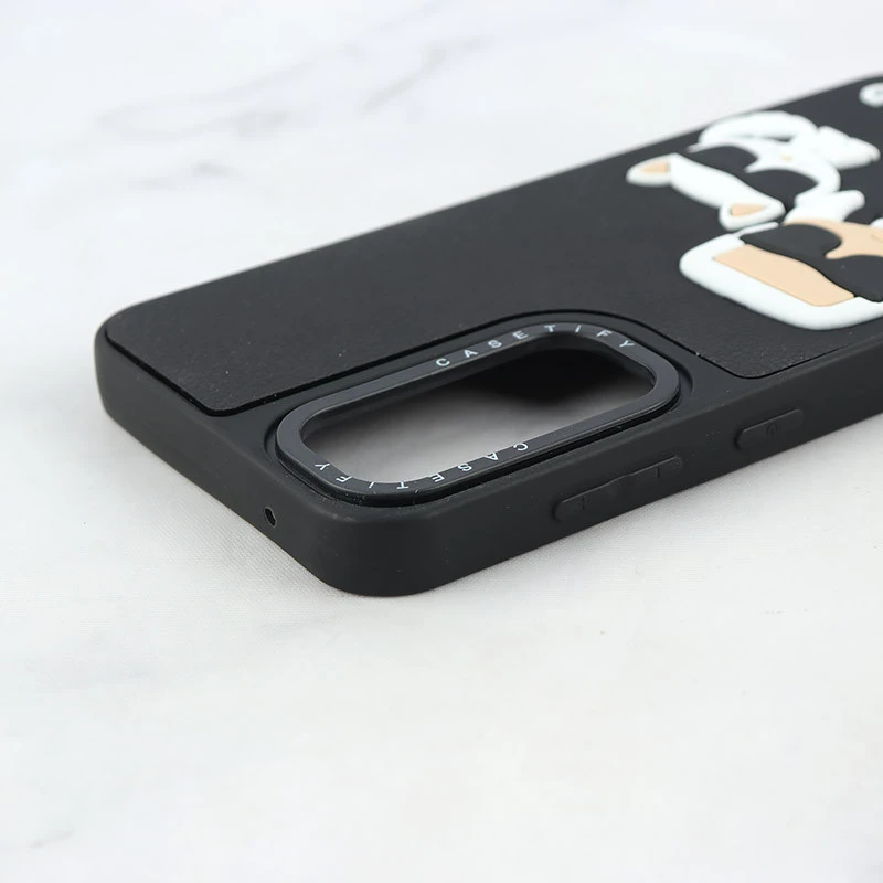 قاب Casetify سامسونگ Galaxy S23 FE 5G طرح Karl Lagerfeld برجسته