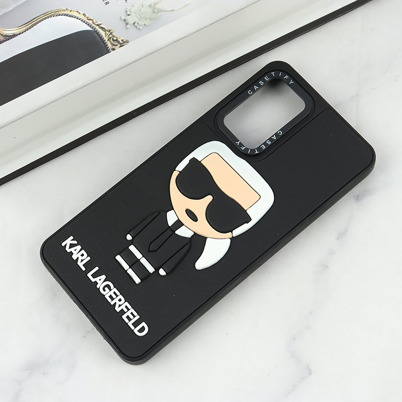 قاب Casetify سامسونگ Galaxy A52 / A52s طرح Karl Lagerfeld برجسته