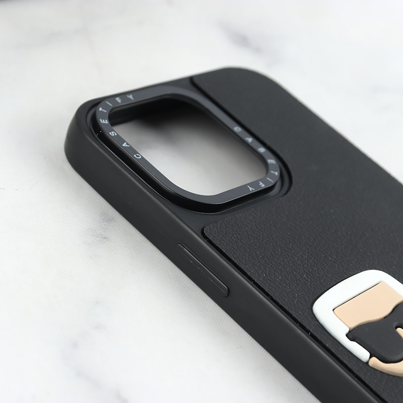 قاب Casetify آیفون iPhone 14 Pro Max طرح Karl Lagerfeld برجسته