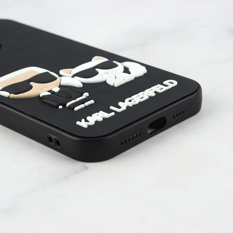 قاب Casetify آیفون iPhone 14 Pro Max طرح Karl Lagerfeld برجسته