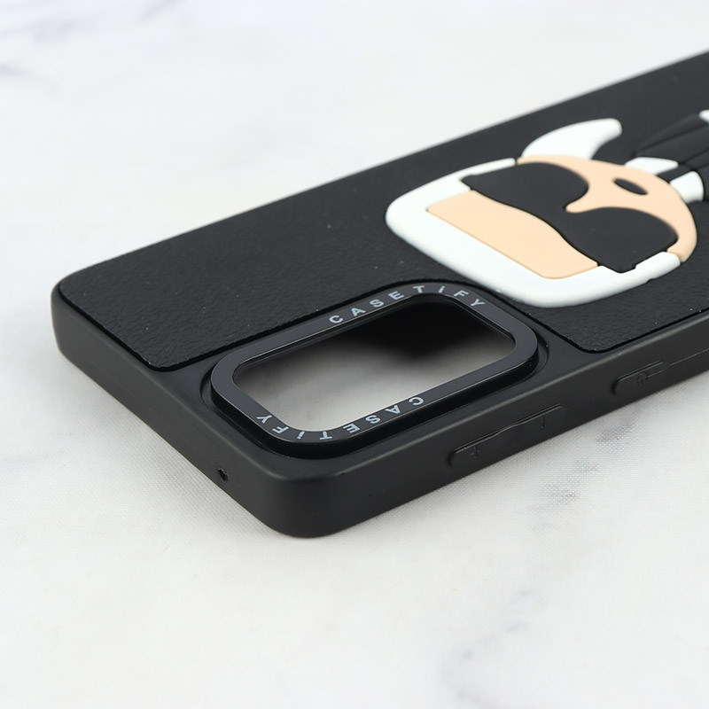 قاب Casetify سامسونگ Galaxy A73 طرح Karl Lagerfeld برجسته