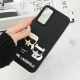 قاب Casetify سامسونگ Galaxy A14 4G / A14 5G طرح Karl Lagerfeld برجسته