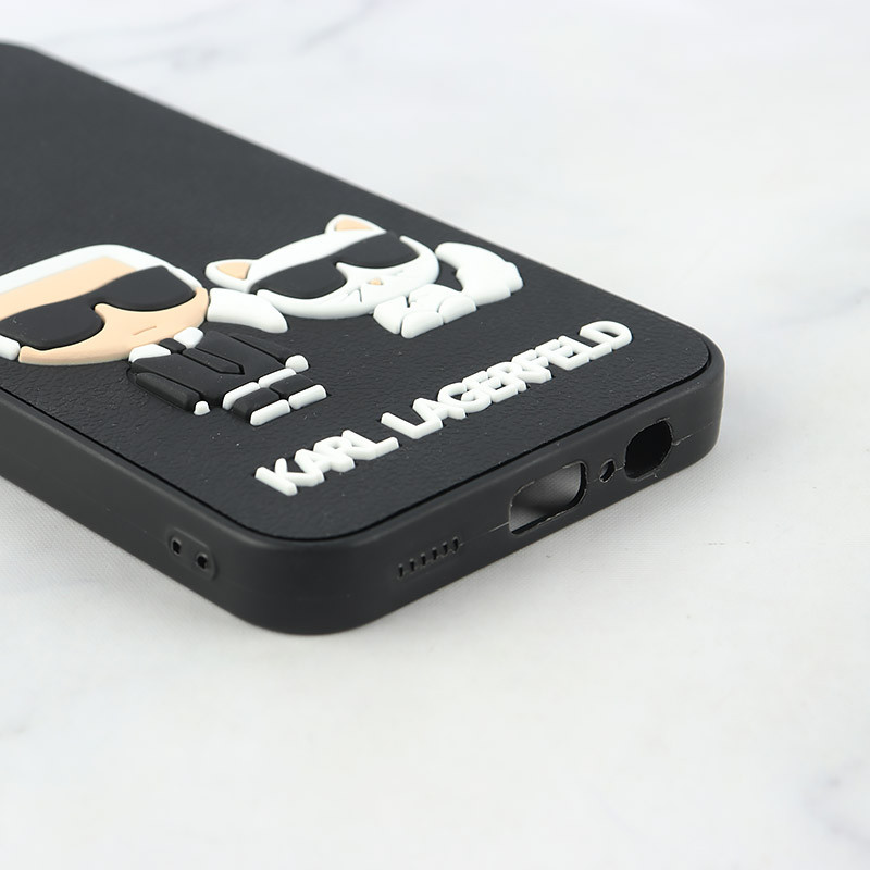 قاب Casetify سامسونگ Galaxy A14 4G / A14 5G طرح Karl Lagerfeld برجسته