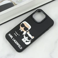 قاب Casetify آیفون iPhone 13 Pro طرح Karl Lagerfeld برجسته