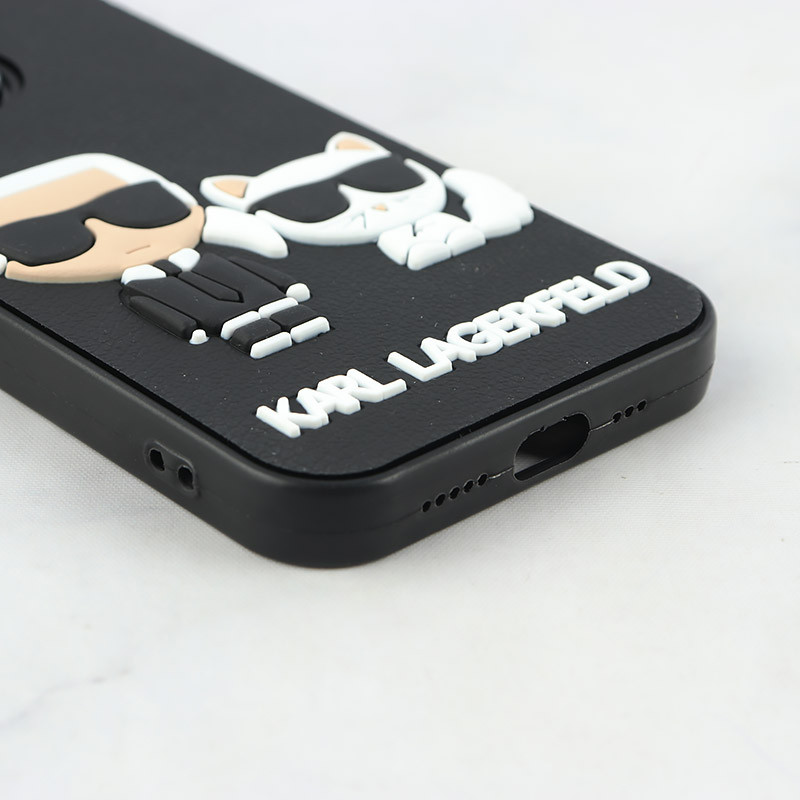 قاب Casetify آیفون iPhone 13 Pro طرح Karl Lagerfeld برجسته