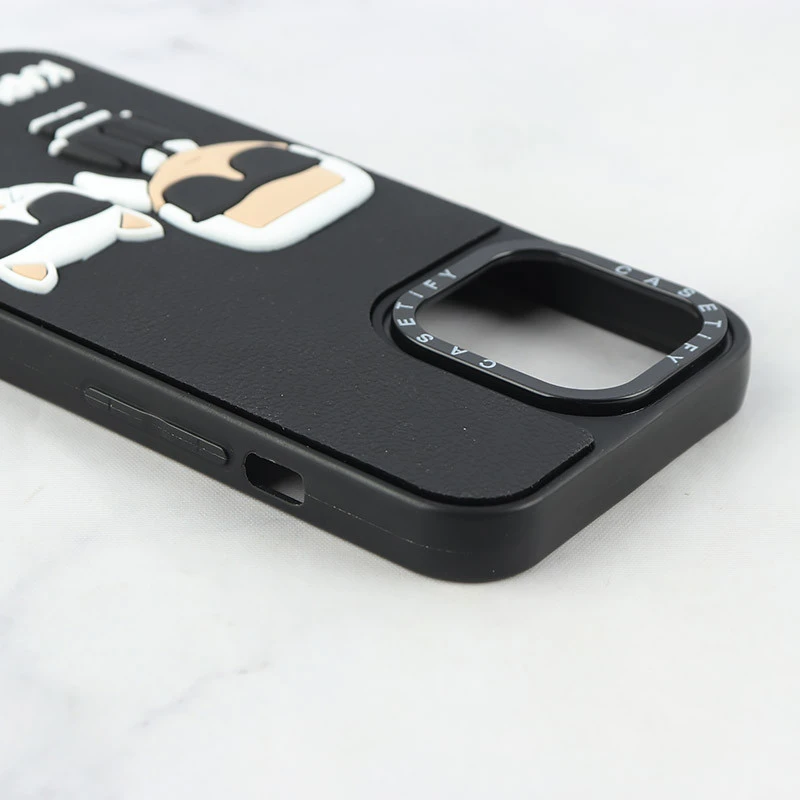 قاب Casetify آیفون iPhone 13 Pro طرح Karl Lagerfeld برجسته