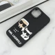 قاب Casetify آیفون iPhone 11 Pro طرح Karl Lagerfeld برجسته
