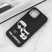 قاب Casetify آیفون iPhone 13 Pro Max طرح Karl Lagerfeld برجسته