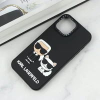 قاب Casetify آیفون iPhone 13 Pro Max طرح Karl Lagerfeld برجسته