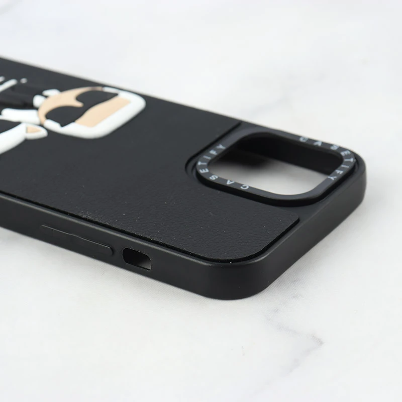 قاب Casetify آیفون iPhone 13 Pro Max طرح Karl Lagerfeld برجسته