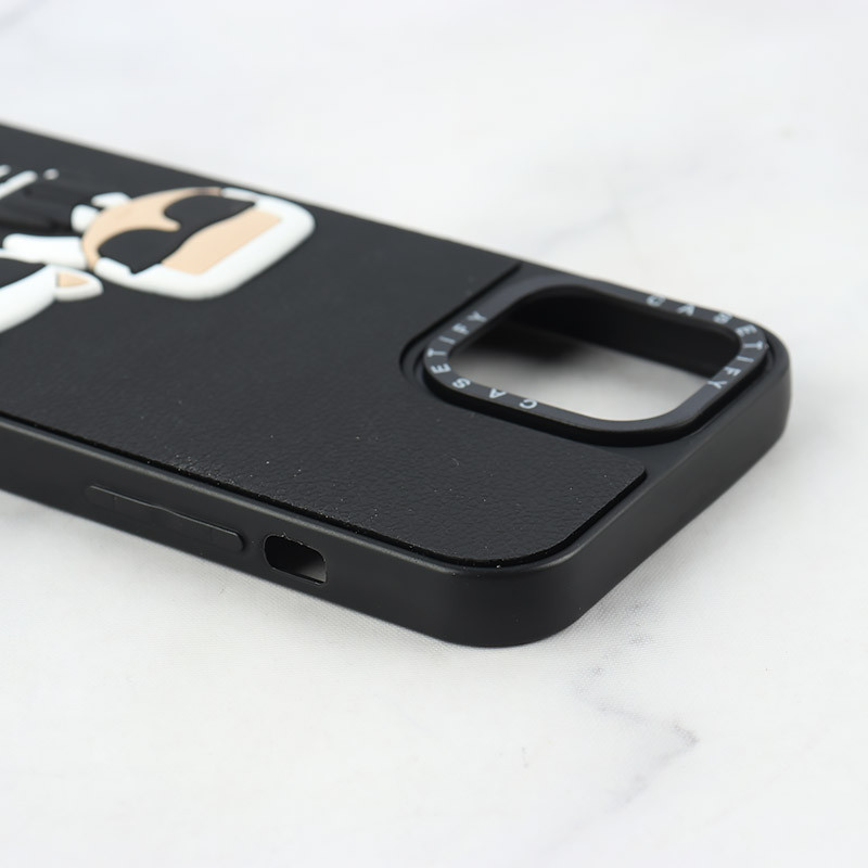 قاب Casetify آیفون iPhone 13 Pro Max طرح Karl Lagerfeld برجسته