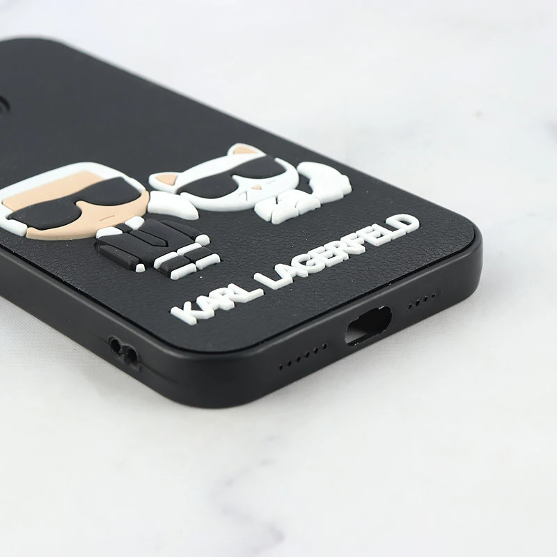 قاب Casetify آیفون iPhone 13 Pro Max طرح Karl Lagerfeld برجسته