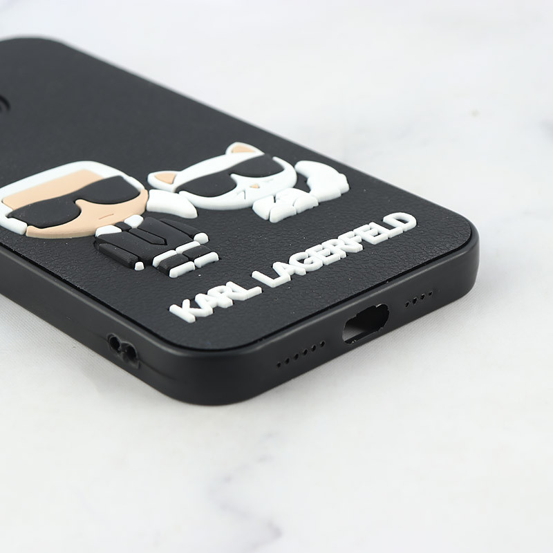 قاب Casetify آیفون iPhone 13 Pro Max طرح Karl Lagerfeld برجسته