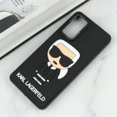 قاب Casetify شیائومی Redmi Note 12 Pro 4G طرح Karl Lagerfeld برجسته