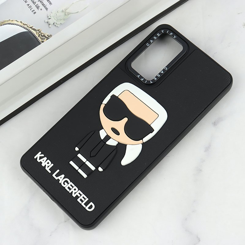 قاب Casetify شیائومی Redmi Note 12 Pro 4G طرح Karl Lagerfeld برجسته