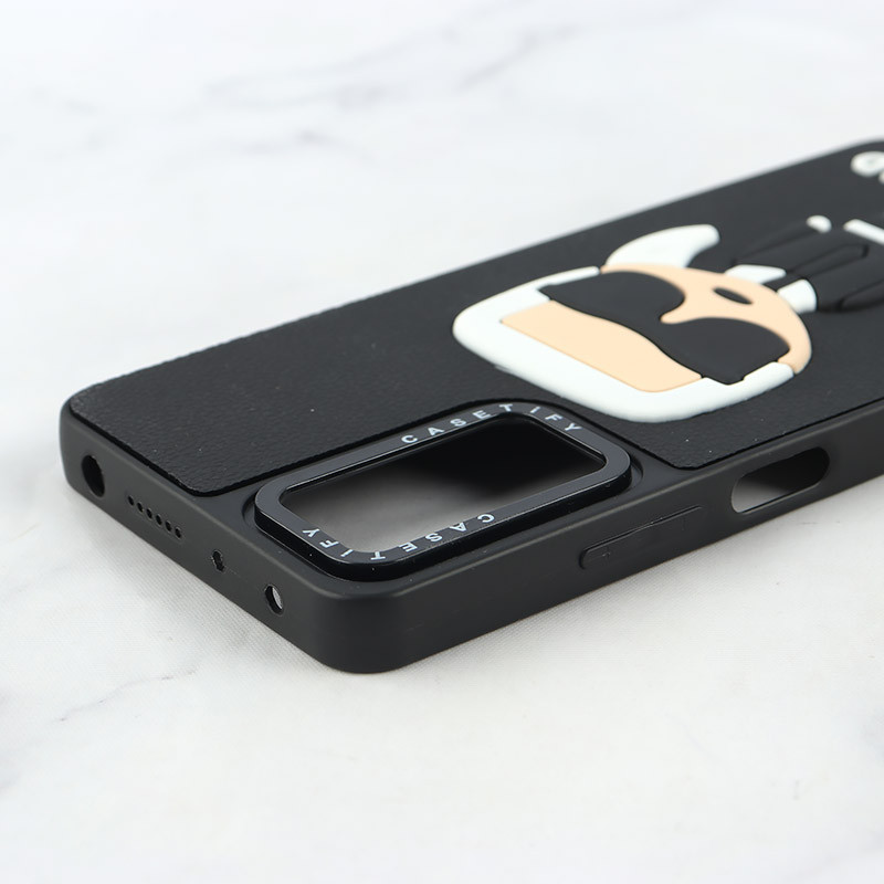 قاب Casetify شیائومی Redmi Note 12 Pro 4G طرح Karl Lagerfeld برجسته