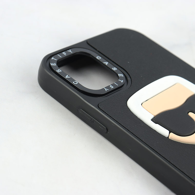 قاب Casetify آیفون iPhone 11 طرح Karl Lagerfeld برجسته