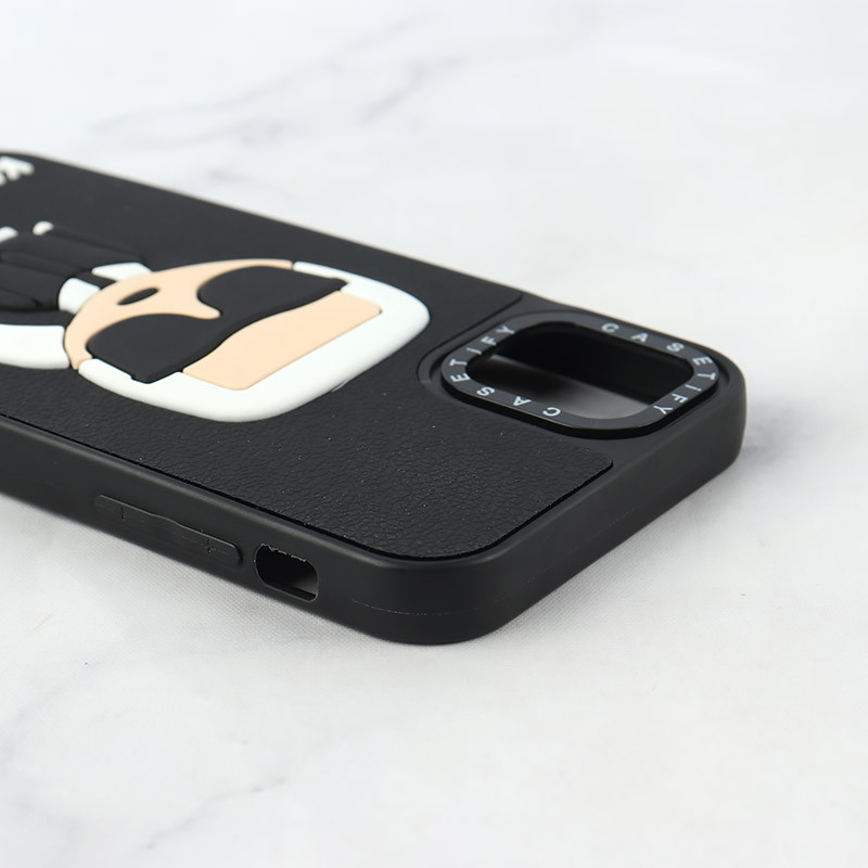 قاب Casetify آیفون iPhone 11 طرح Karl Lagerfeld برجسته