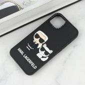 قاب Casetify آیفون iPhone 13 / 14 طرح Karl Lagerfeld برجسته