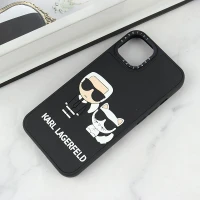 قاب Casetify آیفون iPhone 13 / 14 طرح Karl Lagerfeld برجسته