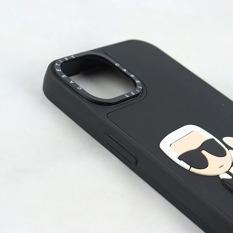 قاب Casetify آیفون iPhone 13 / 14 طرح Karl Lagerfeld برجسته