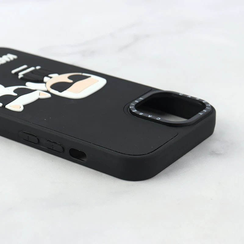 قاب Casetify آیفون iPhone 13 / 14 طرح Karl Lagerfeld برجسته