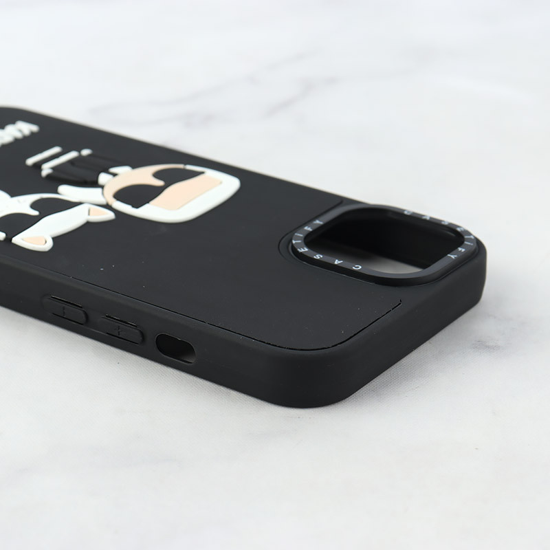 قاب Casetify آیفون iPhone 13 / 14 طرح Karl Lagerfeld برجسته