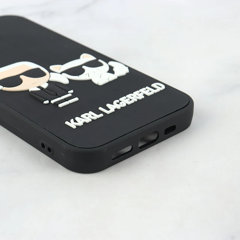 قاب Casetify آیفون iPhone 13 / 14 طرح Karl Lagerfeld برجسته