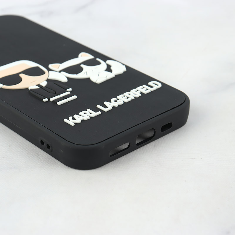 قاب Casetify آیفون iPhone 13 / 14 طرح Karl Lagerfeld برجسته