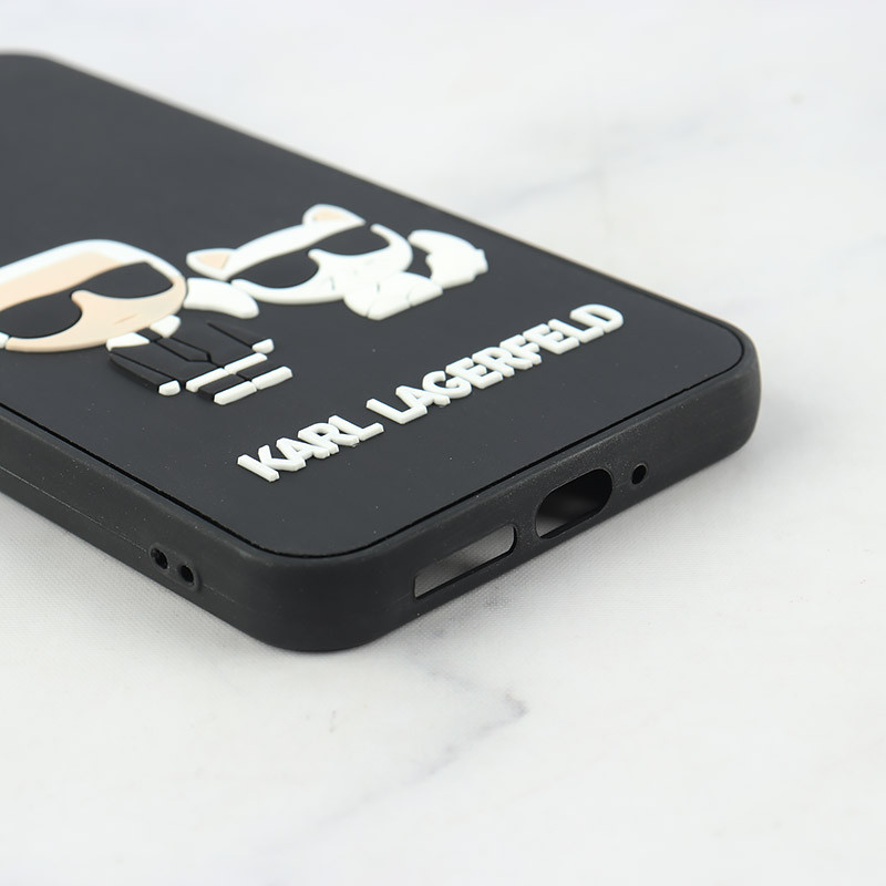 قاب Casetify سامسونگ Galaxy A34 طرح Karl Lagerfeld برجسته