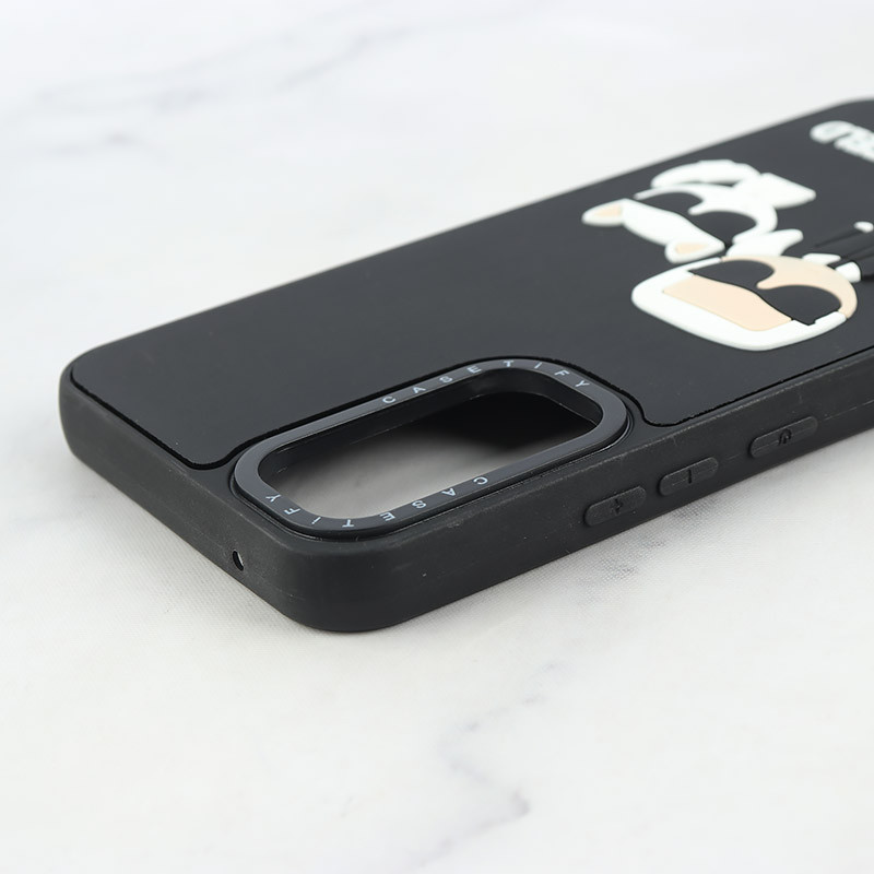 قاب Casetify سامسونگ Galaxy A34 طرح Karl Lagerfeld برجسته