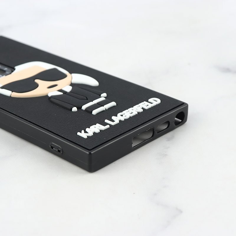 قاب Casetify سامسونگ Galaxy S23 Ultra طرح Karl Lagerfeld برجسته