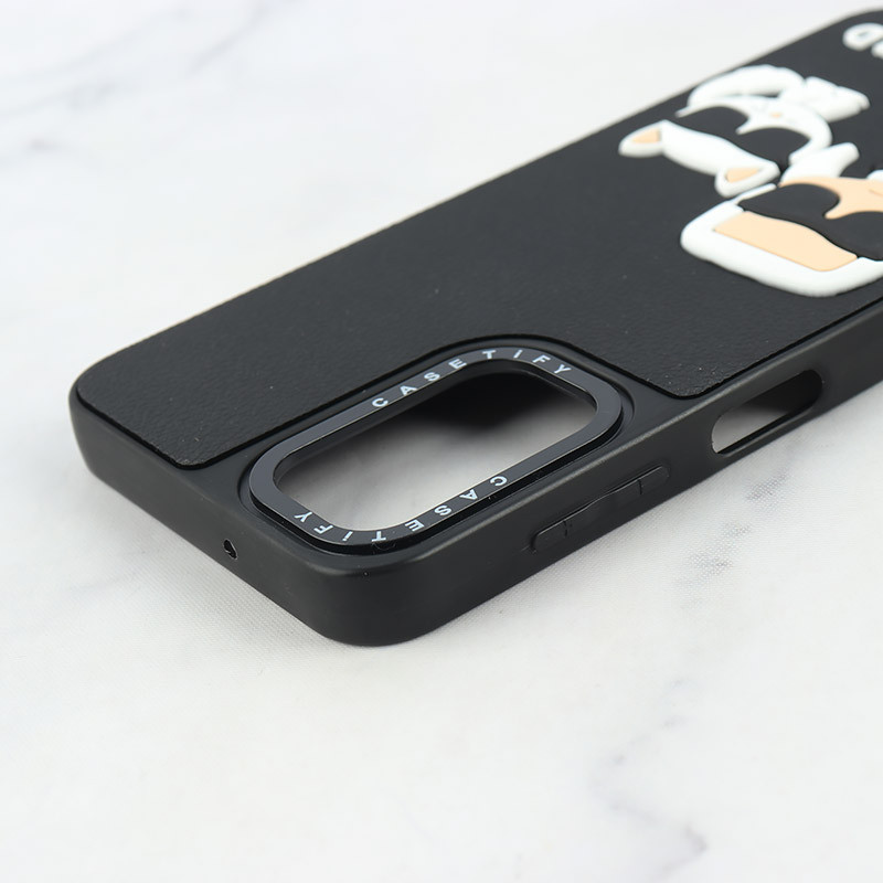 قاب Casetify سامسونگ Galaxy A13 4G طرح Karl Lagerfeld برجسته