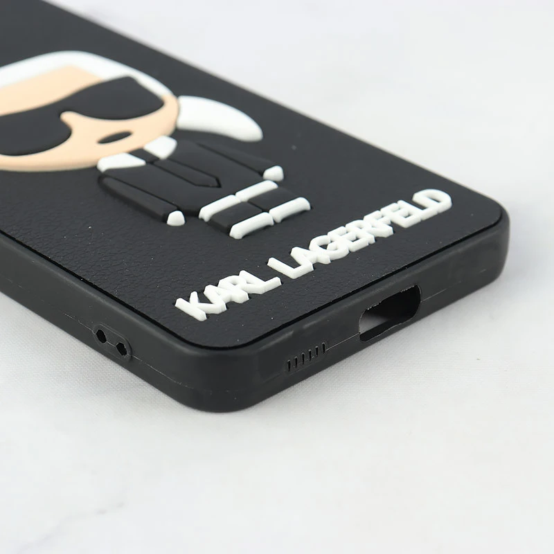 قاب Casetify سامسونگ Galaxy S21 FE 5G طرح Karl Lagerfeld برجسته
