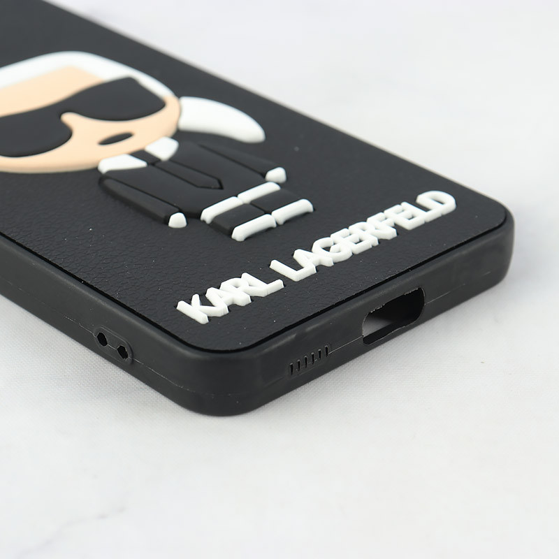 قاب Casetify سامسونگ Galaxy S21 FE 5G طرح Karl Lagerfeld برجسته